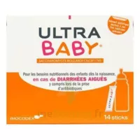 Ultra-baby Poudre Antidiarrhéique 14 Sticks/2g à Lyon